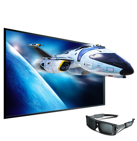 支持蓝光3D投影